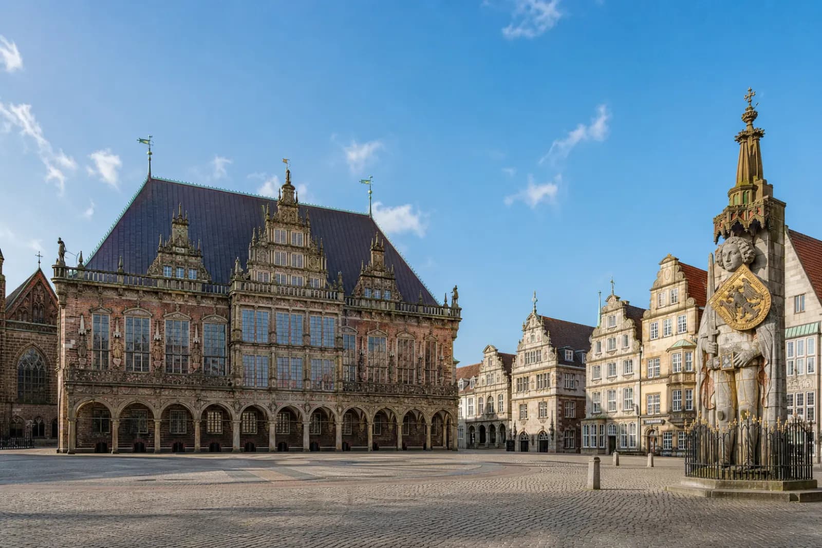 Typische Ansicht aus Bremen: Region, in der die Baukosten 2026 bei rund 2.320 € pro Quadratmeter liegen