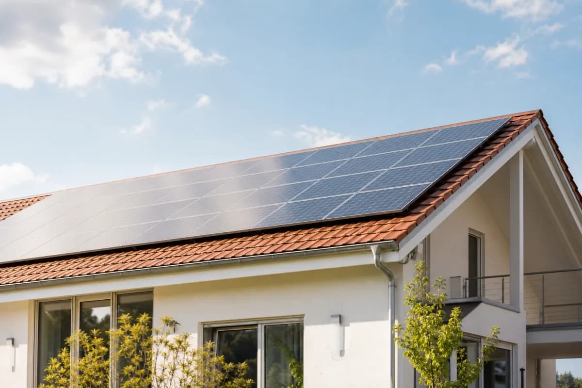 Photovoltaik 2026: Beitragsbild zum Ratgeber von Baukostenplan.de
