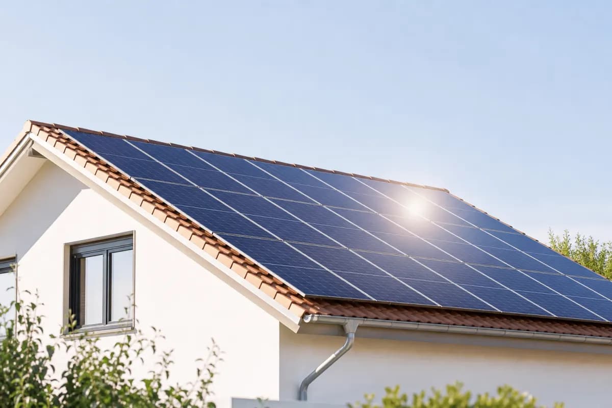 Solarpflicht 2027: Beitragsbild zum Ratgeber von Baukostenplan.de